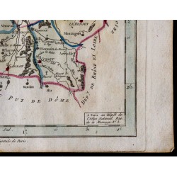 1791 - Carte de l'Allier 