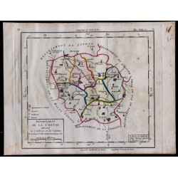 1791 - Carte de la Creuse 