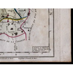 1791 - Carte de la Creuse 