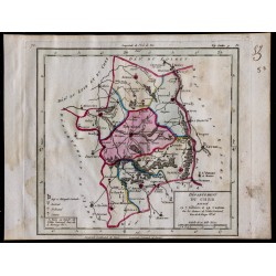 1791 - Carte du Cher 