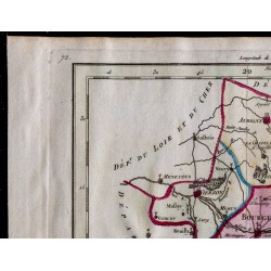 1791 - Carte du Cher 