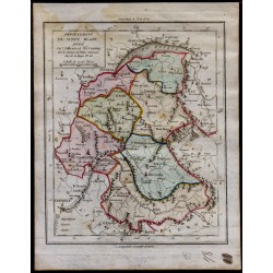 1791 - Carte du Mont-Blanc 