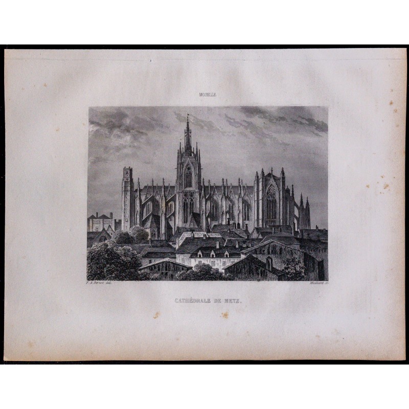 1851 - Cathédrale de Metz 