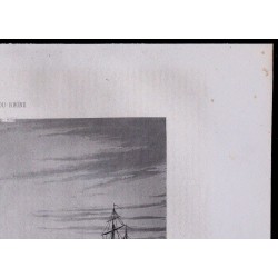 1851 - Entrée du port de Marseille 