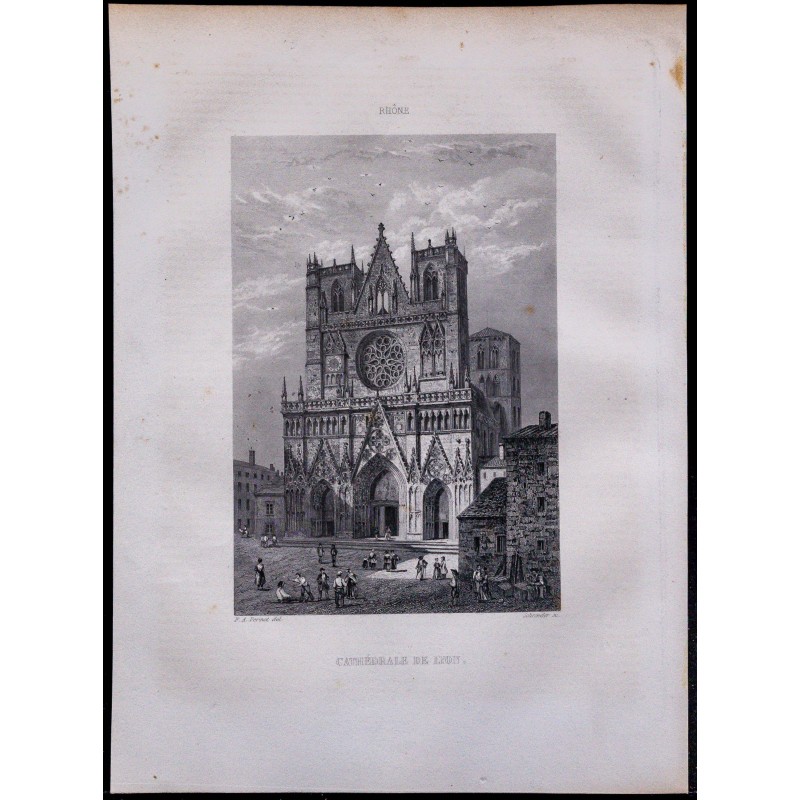 1851 - Cathédrale de Lyon 