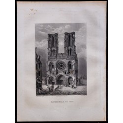 1851 - Cathédrale de Laon 