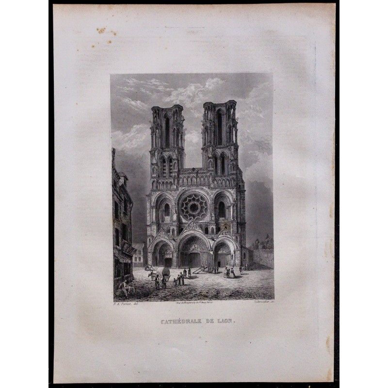 1851 - Cathédrale de Laon 