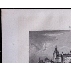 1851 - Gien et son château 