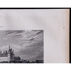 1851 - Gien et son château 