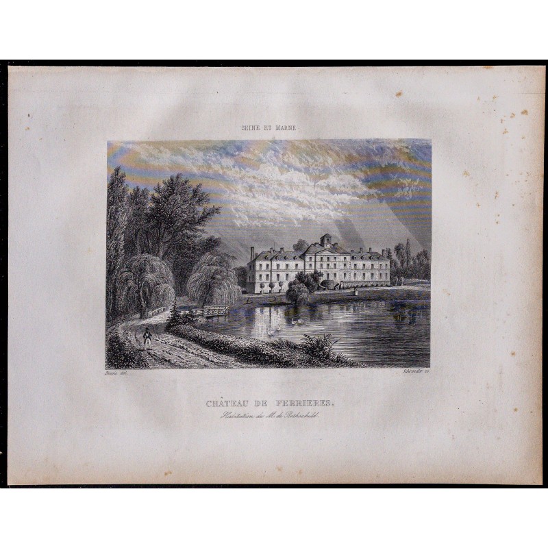 1851 - Château de Ferrières 