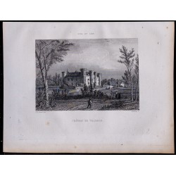 1851 - Château de Villebon 