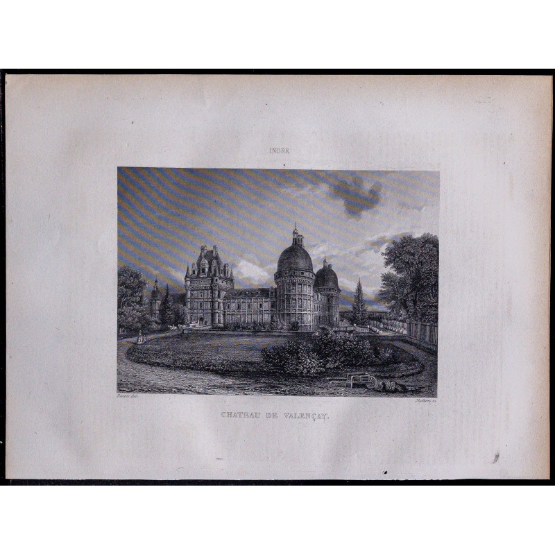 1851 - Château de Valençay 