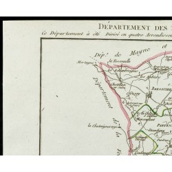 Gravure de 1802 - Département des Deux Sèvres - 2