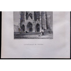 1851 - Cathédrale de Troyes 