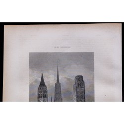 1851 - Cathédrale de Rouen 