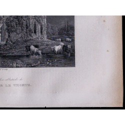 1851 - Abbaye de Saint-Sauveur-le-Vicomte 