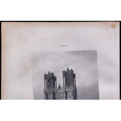 1851 - Cathédrale de Reims 