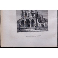 1851 - Cathédrale de Reims 