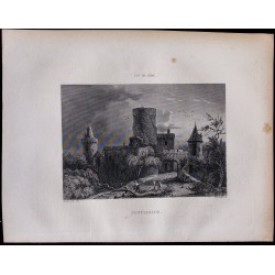 1851 - Château de Pontgibaud 