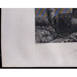 1851 - Château de Pontgibaud 