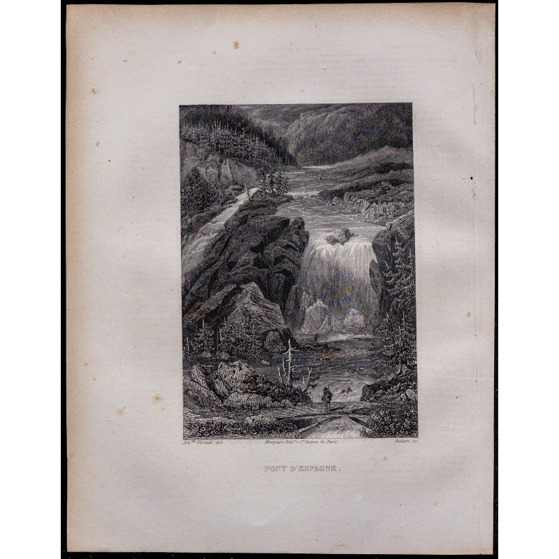 1851 - Pont d'Espagne 