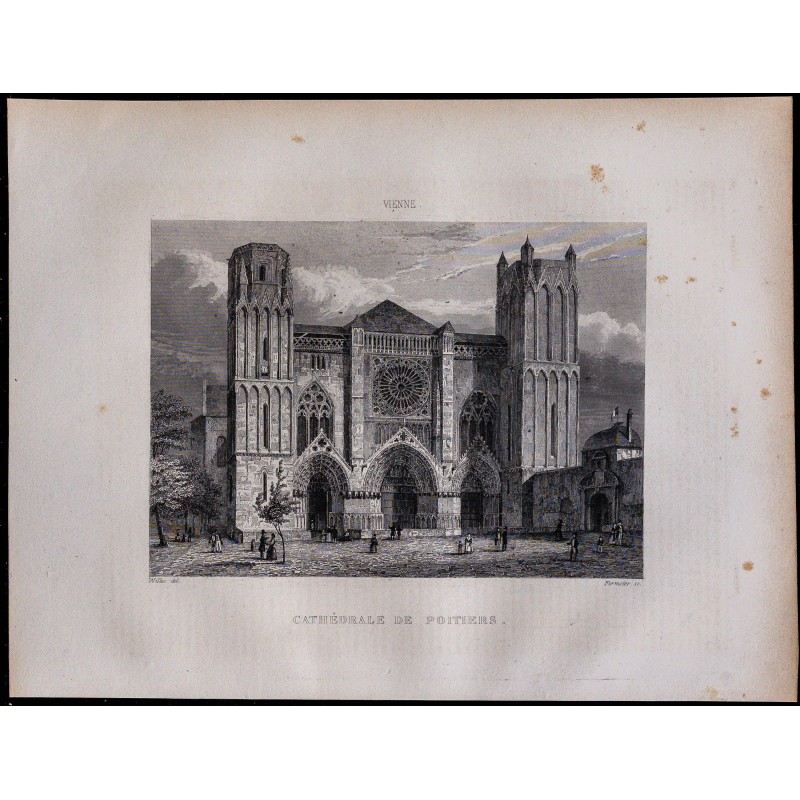 1851 - Cathédrale de Poitiers 
