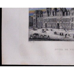 1851 - Hôtel de Ville de Paris 