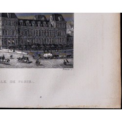 1851 - Hôtel de Ville de Paris 