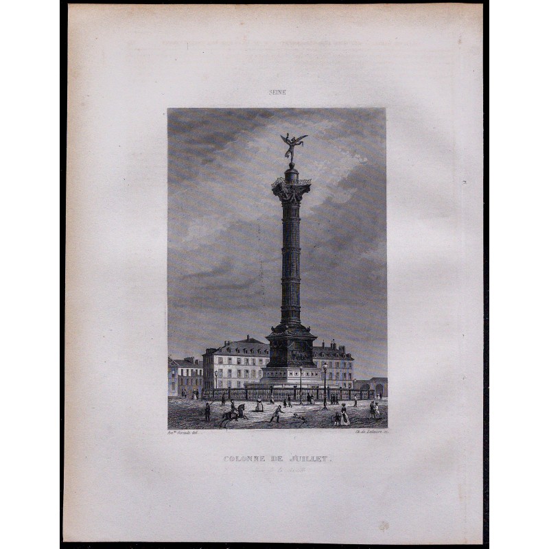 1851 - Colonne de Juillet 