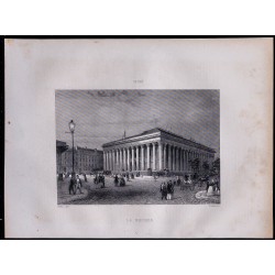 1851 - La Bourse de Paris 