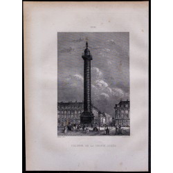 1851 - Colonne de la Grande Armée 