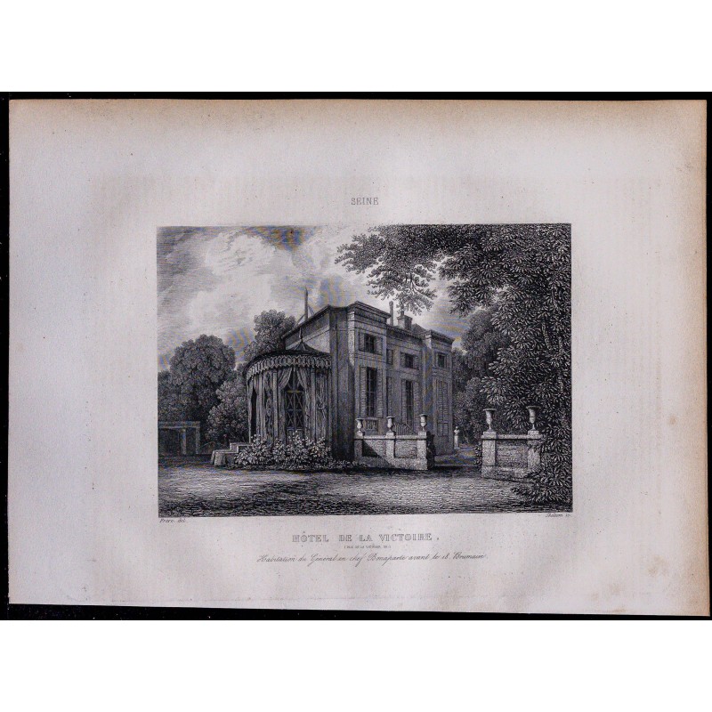 1851 - Hôtel de la Victoire 