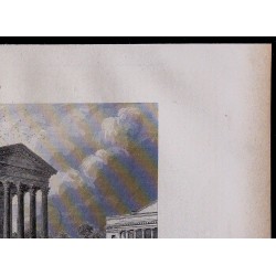 1851 - Maison Carrée à Nîmes 