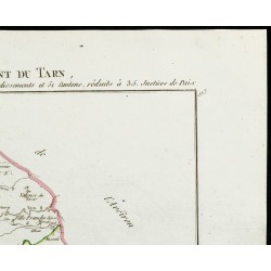 Gravure de 1802 - Département du Tarn - 3
