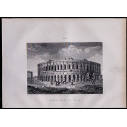1851 - Amphithéâtre de Nîmes 