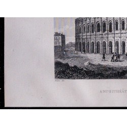1851 - Amphithéâtre de Nîmes 