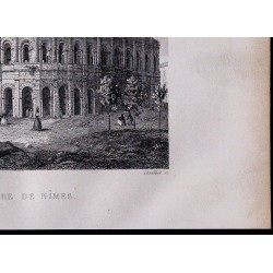 1851 - Amphithéâtre de Nîmes 