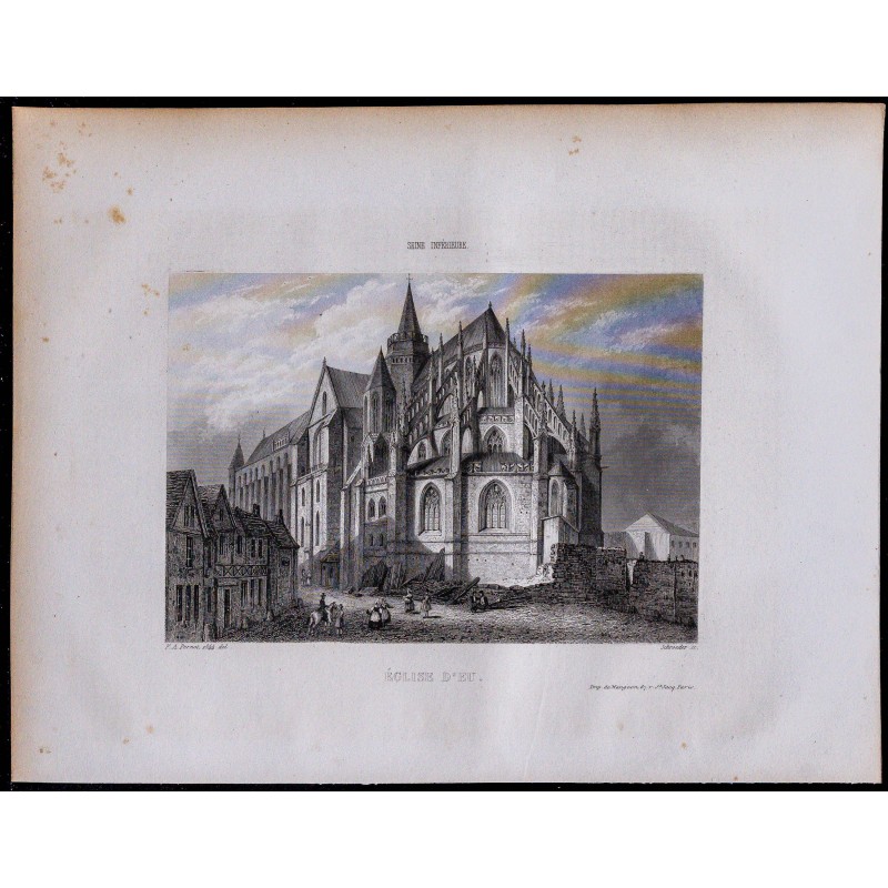 1851 - Église d'Eu 
