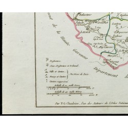 Gravure de 1802 - Département du Tarn - 4