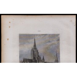 1851 - Cathédrale d'Évreux 
