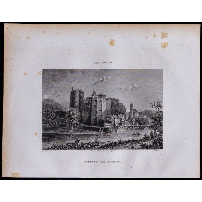 1851 - Château de Clisson 