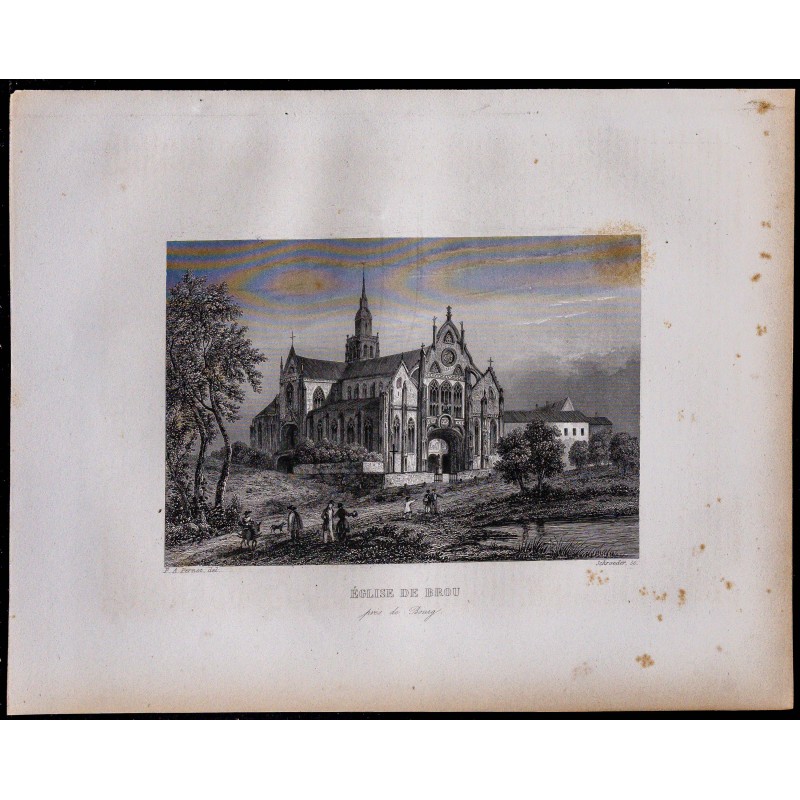 1851 - Église de Brou 