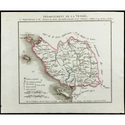 Gravure de 1802 - Département de la Vendée - 1