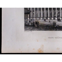1851 - Grand Théâtre de Bordeaux 
