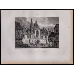 1851 - Hôtel de Ville de Bourges 