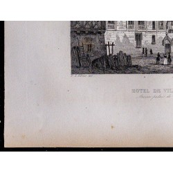 1851 - Hôtel de Ville de Bourges 