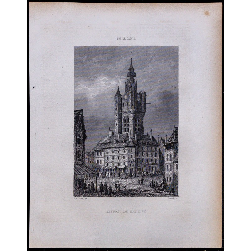 1851 - Beffroi de Béthune 