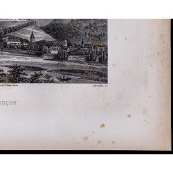 1851 - Besançon et sa citadelle 