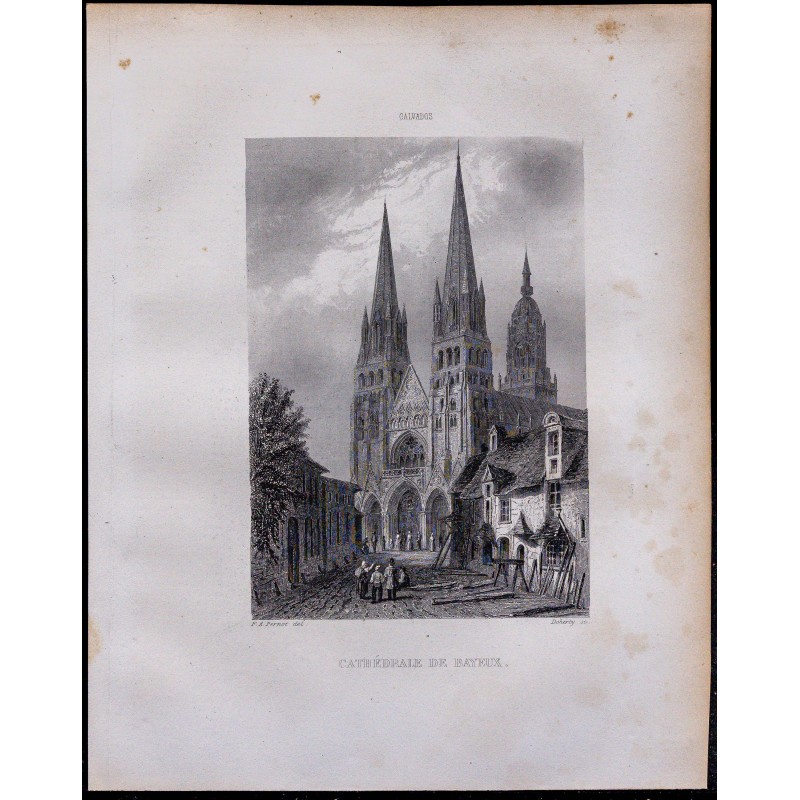 1851 - Cathédrale de Bayeux 