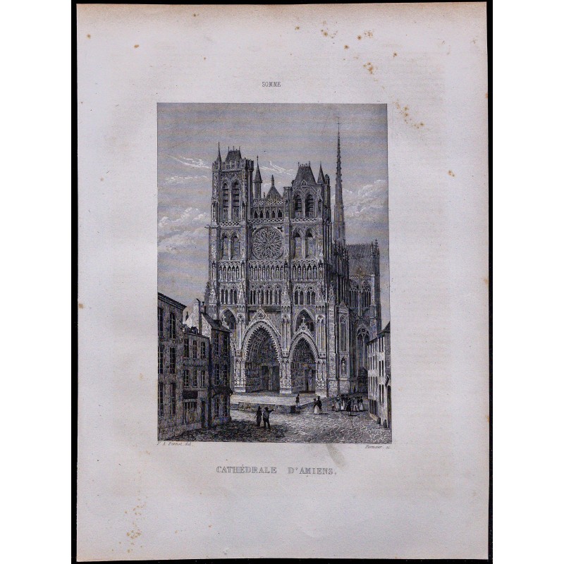1851 - Cathédrale d'Amiens 